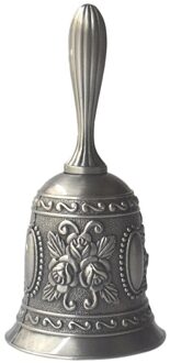 Hand Bel, Metal Tone Ring Alarm Hand Hold Dienst Call Bell Desktop Bel Thee Diner Bel Spel Bel, christmas Bell SL