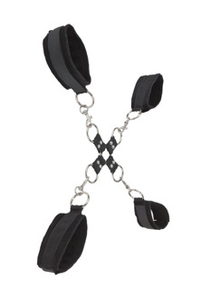 Hand- en enkelboeien met klittenband