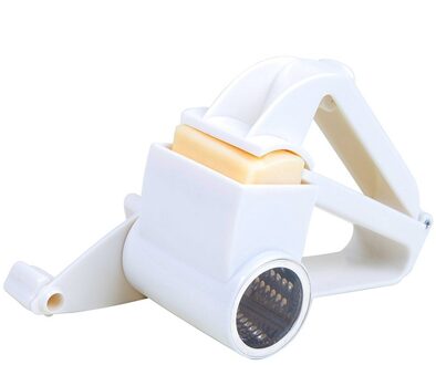 Hand Gebogen Kaasrasp Rotary Gember Slicer Rasp Cutter Voor Chocolade Met Rvs Drum Kaas Tool
