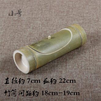 Hand Gemaakt Natuurlijke Verse Bedekt Bamboe Buis Rijst Stomen Cilinder Horizontale Bamboe Buis Huishouden Bamboe Dampende Cup Bamboe T