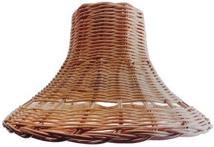 Hand Geweven Natuurlijke Rotan Lampenkap Kroonluchter Opknoping Licht Shades Voor Homestay 5