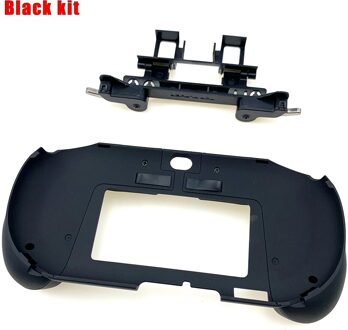 Hand Grip Handle Joypad Stand Shell Case Protector with L2 R2 Trigger Button For PSV 2000 PSV2000 PS VITA 2000 Slim Game Conso zwart kit