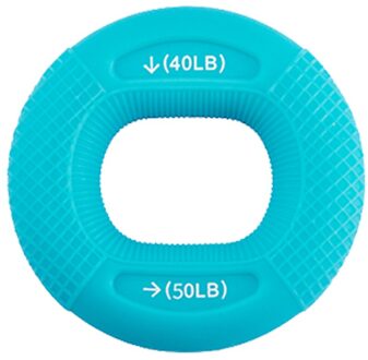 Hand Grip Strengthener Grip Exerciser 2 Strengths in One for Adults and Kids Blauw