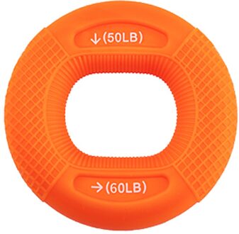 Hand Grip Strengthener Grip Exerciser 2 Strengths in One for Adults and Kids Oranje