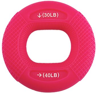 Hand Grip Strengthener Grip Exerciser 2 Strengths in One for Adults and Kids Rood