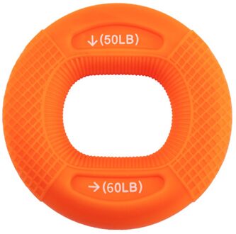 Hand Grip Vinger Gripper Sterkte Trainer Exerciser Sterkte Spier Herstel Yoga Brancard Vinger Expander Fitnessapparatuur type 1 oranje