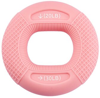 Hand Grip Vinger Gripper Sterkte Trainer Exerciser Sterkte Spier Herstel Yoga Brancard Vinger Expander Fitnessapparatuur type 1 roze