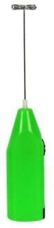 Hand Held Automatische Eieren Klopper Melk Stirrer Frother Drink Foamer Whisk Mixer Elektrische Universele Koffieopruier Keuken Benodigdheden groen