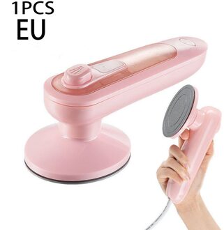 Hand Held Elektrische Ijzer Eu Draagbare Elektrische Ijzer Snelle Verwarming Lichtgewicht Reizen Platte Opknoping Strijken Machine
