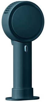 Hand-Held Fan Desktop Usb Opladen Ventilator Draagbare Lanyard Kleine Ventilator groen