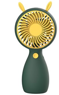 Hand-Held Fan Outdoor Cooling Draagbare Mini Ventilator Usb Oplaadbare, reizen Kantoor Persoonlijke Fan Leuke Dier Meerdere Kleuren Dier GN