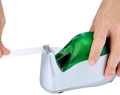 Hand Held Tape Dispenser Office Desktop Tape Dispenser Voor Snijden Plastic Tape Antislip Manual Houder
