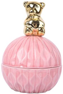 Hand Keramische Bonbondoos Stijlvolle Opslag Fles Mooie Opbergdoos beer