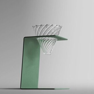Hand-made koffie filter stand macaron kleur tieyi koffie filter stand V60 universele koffie set munt groen