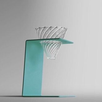 Hand-made koffie filter stand macaron kleur tieyi koffie filter stand V60 universele koffie set poeder blauw