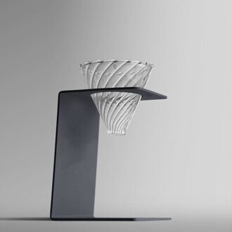 Hand-made koffie filter stand macaron kleur tieyi koffie filter stand V60 universele koffie set zwart ash