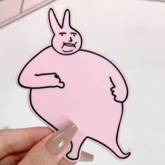 Hand Mirror My Friend Rabbit Limited Edition 1pc