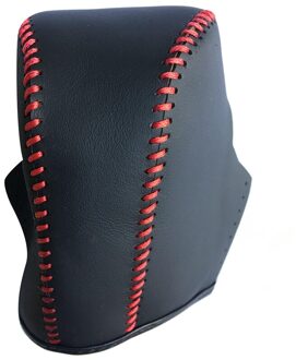 Hand Naaien Lederen Versnellingspook Knop Cover Fit Handrem Cover, Versnellingspook Cover, voor Honda Feidu Civic Accord