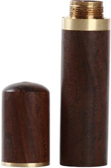Hand Naaien Naalden Opslag Buis Diy Houten Doos Leer Breien Gereedschap Naald Sandelhout Naald Houder Opslag Gereedschap ebbehout