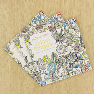 Hand Painted Graffiti Coloring Books Relieve Stress 24 Pages English Edition Animal Kingdom Office Painting Book