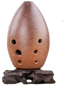 Hand polished Fired Ceramic Xun 8 Holes Ocarina Antique Clay Xun Musical Instrument For Children Beginner
