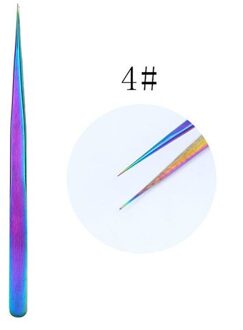 Hand Schuine Schuin Wenkbrauw Pincet Rvs Gezicht Ontharing Eye Brow Trimmer Wimper Clip Cosmetische Beauty Make-Up Tool 04