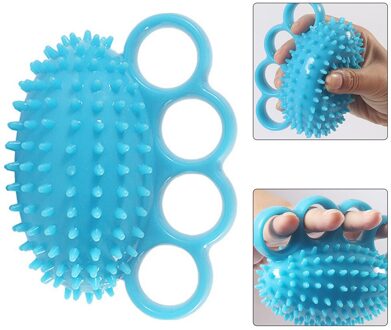 Hand Therapie Hand Grip Versterking Bal Stress Hand Stab Bal Strengthener Voor 4 Vingers Hand Herstellen Training Bal