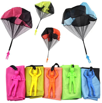 Hand Throwing Mini Play Soldier Parachute Toys For Kids Outdoor Fun Sports Children's Educational Parachute Game