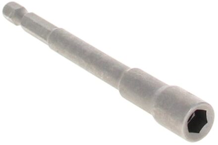 Hand Tool 7 ~ 19 Mm Niet-magnetische Hex Socket 100 Mm Lange 1/4 "Metalen Impact moer Setter Driver Bit Adapter H7x100mm