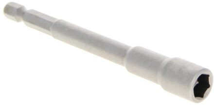 Hand Tool 7 ~ 19 Mm Niet-magnetische Hex Socket 100 Mm Lange 1/4 "Metalen Impact moer Setter Driver Bit Adapter H8x100mm