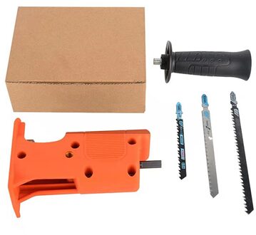 Hand Tool Elektrische Boor Gemodificeerde Elektrische Zaag Elektrische Reciprozaag Power Boor Draagbare Reciprozaag Adapter Oranje