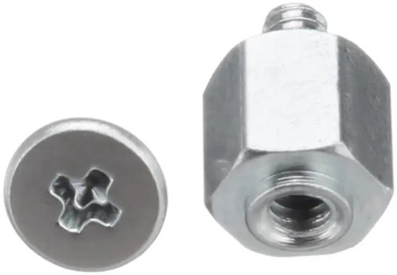 Hand Tool Mounting Kits Stand Off Screw Hex Nut for A-SUS PC Laptop M.2 SSD Motherboard 10 Set