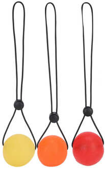 Hand Training Bal Vinger Oefening Bal Fitness Hand Vinger Sterkte Stretch Training Bal Voor Revalidatie Rood