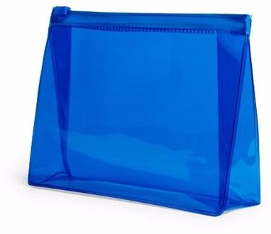 Handbagage toilettas blauw 17 cm - Toilettassen