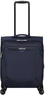 Handbagagekoffer American Tourister SummerRide Spinner Blauw 47 L 55 x 40 x 23 cm