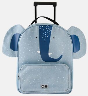 Handbagagetrolley Mrs. Elephant 22 Liter Softcase Blauw