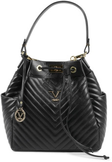 Handbags 19v69 Italia , Black , Dames - ONE Size