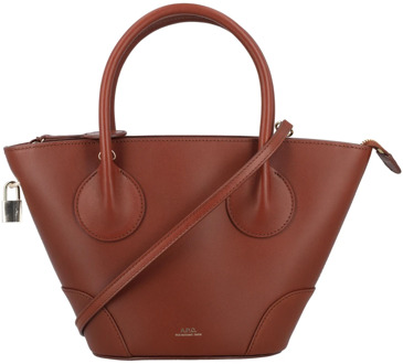 Handbags A.p.c. , Brown , Dames - ONE Size