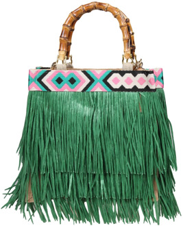 Handbags La Milanesa , Green , Dames - ONE Size