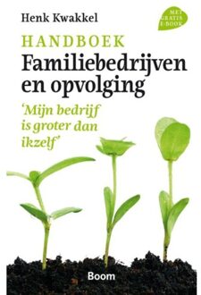 Handboek familiebedrijven en opvolging - Boek Henk Kwakkel (9024403812)