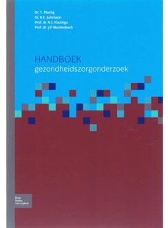 Handboek gezondheidszorgonderzoek - Boek Springer Media B.V. (9031348961)