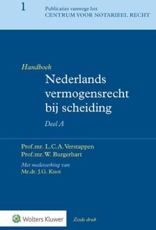 Handboek Nederlands vermogensrecht bij scheiding Deel A