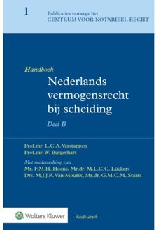 Handboek Nederlands vermogensrecht bij scheiding Deel B - 000