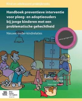 Handboek preventieve interventie voor pleeg- en adoptieouders bij jonge kinderen met een problematische gehechtheid - Boek Marilene de Zeeuw