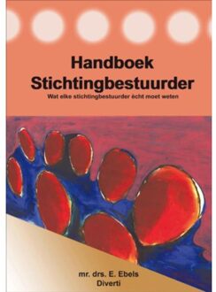 Handboek Stichting bestuurder - Boek Els Ebels (9086710158)