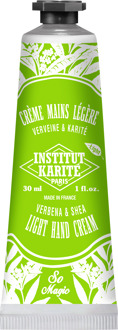 Handcrème INSTITUT KARITE PARIS Light Shea Hand Cream So Magic Verbena 30 ml