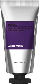Handcrème Kundal Shea Butter & Macadamie Pure Hand Cream White Musk 50 ml