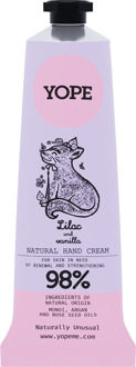 Handcrème YOPE Hand Cream Lilac and Vanilla 50 ml