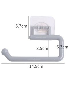 Handdoek Hanger Rack Anti Barb Moderne Wc Houder Kabinet Rag Papier Rolhouder Keuken Badkamer Bijlagen Opknoping Rack haak 03