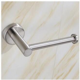 Handdoek Houder Rvs Keuken Badkamer Handdoek Toiletrolhouder Voor Handdoeken Bar Rail Hanger Handdoek Rack Organizer zilver B